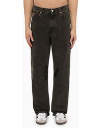 Martine Rose - Denim Jeans With Tape - Lyst