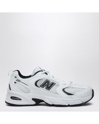New Balance - Niedriger 530 Weiß/Schwarzer Turnschuh - Lyst