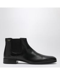 Prada - Leather Ankle Boots - Lyst