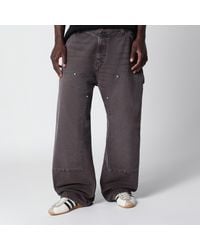 Carhartt - Og Double Knee Pant Tobacco/Destroy Wash - Lyst
