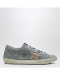 Golden Goose - Suede Super-Star Low-Top Sneaker - Lyst