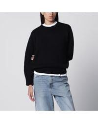 TOTEME - Oversized Crewneck Sweater - Lyst