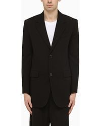 Ami Paris - Wool Single-Breasted Jacket - Lyst