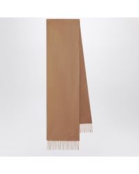 Max Mara - Ivory Cashmere Scarf - Lyst