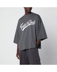 Fear Of God - Iron Cotton Merch T-Shirt - Lyst