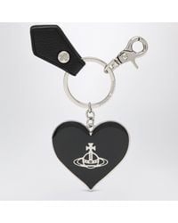 Vivienne Westwood - Mirror Heart Orb Heart Keyring - Lyst