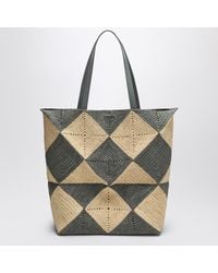 Loewe - Puzzle Fold Tote Xl Natural/ Raffia Bag - Lyst