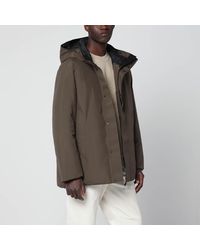 Goldwin - Braune Daunenjacke Aus Gore-Tex - Lyst
