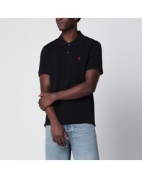 Ami Paris - Ami De Coeur Polo Shirt - Lyst