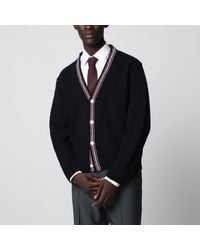Thom Browne - Hector Wool And Mohair Cardigan - Lyst