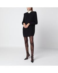 Valentino - Champagne Silk Mini Dress - Lyst
