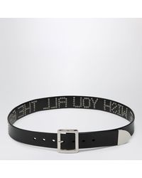 DAGGER - Leather We Wish You All The Best Belt - Lyst