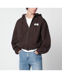 Jacquemus - Corso Dark Cotton Hoodie - Lyst