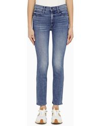 Mother - Jeans the mid rise dazzler ankle in denim - Lyst
