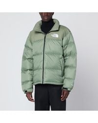 The North Face - Piumino retro nuptse 1996 bark mist - Lyst