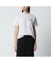 Balenciaga - Logo-Print Relaxed-Fit Cotton T-Shirt - Lyst