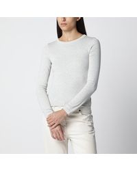 Flore Flore - Mélange Max Organic Cotton Long-Sleeve T-Shirt - Lyst