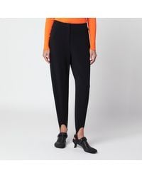 Loewe - Stretch Wool-Blend Trousers - Lyst