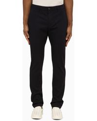 Department 5 - Navy Cotton Chino Trousers - Lyst