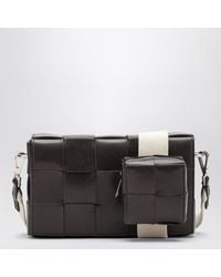 Bottega Veneta - Dark Cassette Shoulder Bag - Lyst