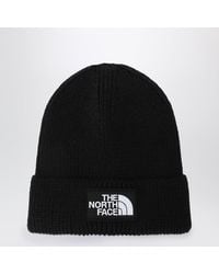 The North Face - Beanie With Logo Patch - Lyst