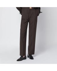 TOTEME - Wool Trousers - Lyst