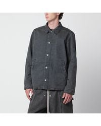 Rick Owens - Brad Gravel Cotton Jacket - Lyst