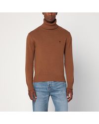 Ami Paris - Hazelnut Ami De Coeur Turtleneck Sweater - Lyst