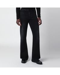 Gucci - Stretch Denim Trousers With Washed Effect - Lyst