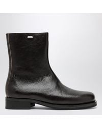Our Legacy - Bottes Camion En Cuir Deep Americano - Lyst