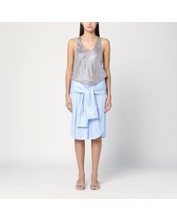 GIUSEPPE DI MORABITO - Abito camicia con strass - Lyst