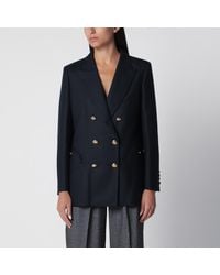 Blazé Milano - Double-Breasted Wool Jacket - Lyst