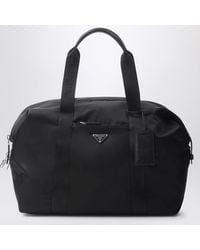 Prada - Re-Nylon And Saffiano Travel Bag - Lyst