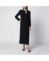 Valentino - Silk Cady Couture Dress - Lyst