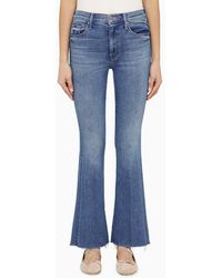 Mother - The Weekender Fray Denim Jeans - Lyst