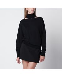 Courreges - Merino Wool Turtleneck Sweater - Lyst