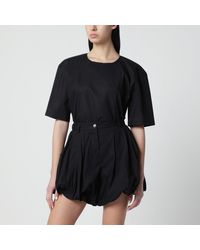 Thelatest - Short-Sleeve Cotton Top - Lyst