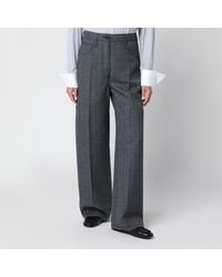 Prada - Tailored Wool Trousers - Lyst
