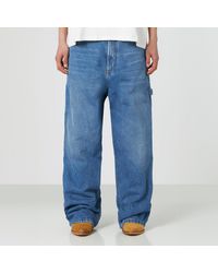 1989 STUDIO - Over Denim Pants Blue - Lyst