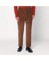 Santaniello - Braune Cordhosen - Lyst