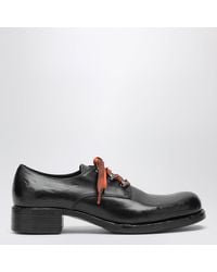 Prada - Scarpe Stringate Nere - Lyst