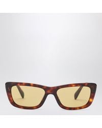 Miu Miu - Eyewear Collection Havana Sunglasses - Lyst