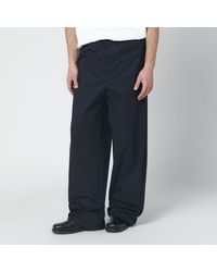 Jil Sander - Midnight Cotton Trousers - Lyst
