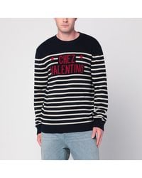 Valentino - Sweater With Jacquard Pattern Chez - Lyst