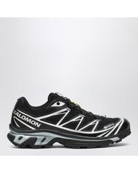Salomon - Sneaker bassa xt-6 nera/argento - Lyst