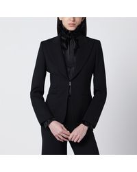 Gucci - Stretch Wool Technical Jacket - Lyst