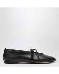 Bottega Veneta - Rosa Mary-Jane Ballerinas - Lyst