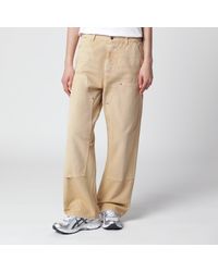 Carhartt - Brandon Double Knee Wide-Leg Canvas Pants - Lyst