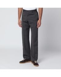 PT Torino - Striped Wool Trousers - Lyst