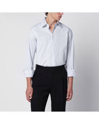 Dolce & Gabbana - Double-Collar Striped Shirt - Lyst
